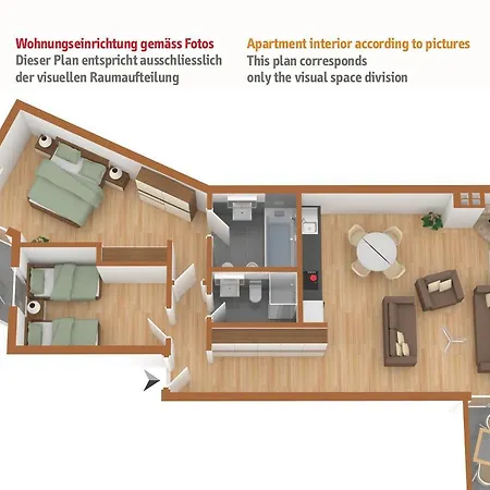 Ludains 6 아파트 세인트모리츠
